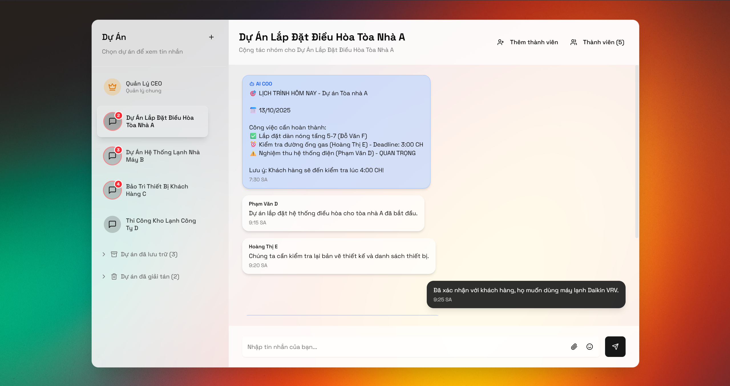 Flowhub Product Interface